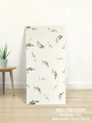 Miếng dán tường pvc giả đá - Tấm dán tường pvc vân đá - Xốp dán tường pvc - 22020