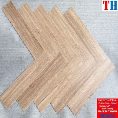 Sàn nhựa giả gỗ xương cá TPHCM mã HR9003 dày 4mm
