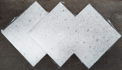 Sàn nhựa ô vuông giả đá - Sàn nhựa hình vuông vân đá mã TA43