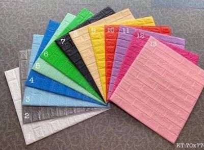 Xốp d&aacute;n tường 3D Quận 7 - Miếng d&aacute;n tường 3d Quận 7 - Giấy d&aacute;n tường quận 7